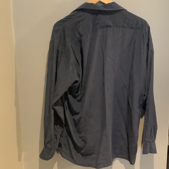 Equipment navy blue silk blouse small - Picture 5 of 5